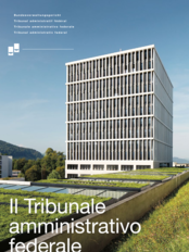 Opuscolo " Il Tribunale amministrativo federale"