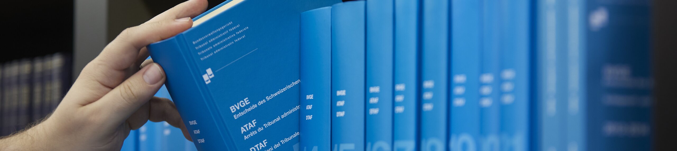 Decisions of the Federal Administrative Court Bulletin on shelf