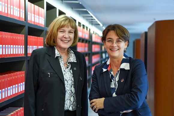 Claudia Cotting-Schalch and Contessina Theis (Picture: FAC)